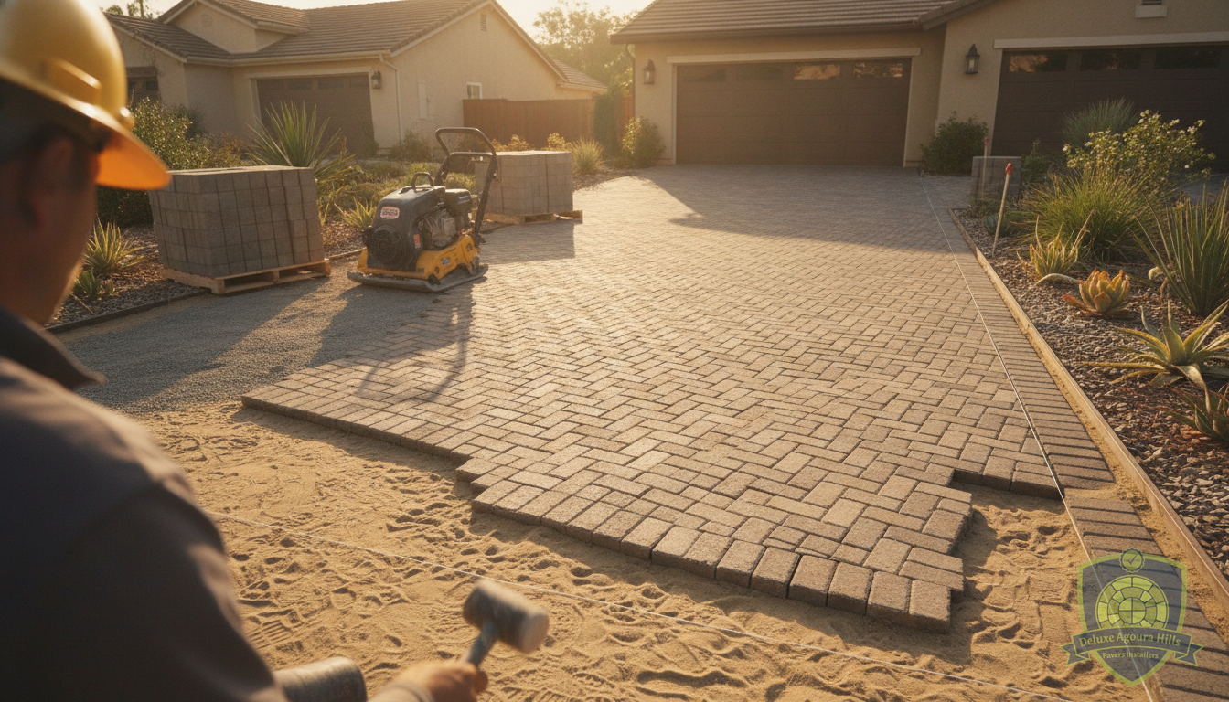 Paver Driveway Installation
